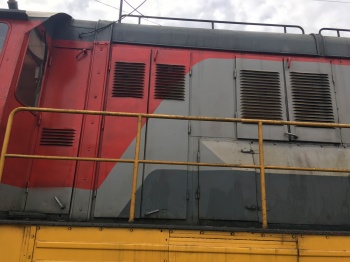 Обмывка локомотивов техническим моющим средством «Юниклин 200»